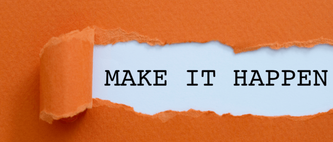 make things happen in your career